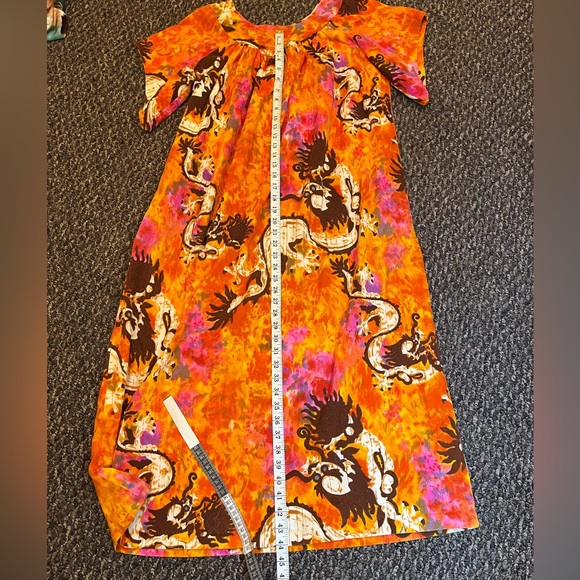 1960’s - 1970’s Vintage Caftan MuuMuu - Picture 12 of 14